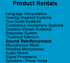 Product Rentals